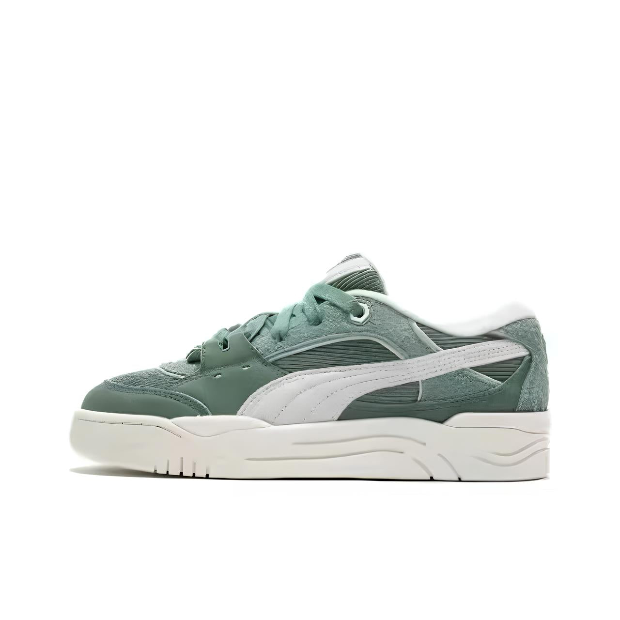 Puma 80 "Corduroy Green White"